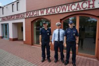Wizyta w Szkole Policji w Katowicach. Sala Tradycji