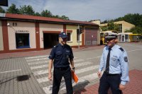 Wizyta w Szkole Policji w Katowicach. Zwiedzanie wielofunkcyjnego centrum symulacji szkoły