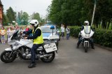 Policjanci podczas gminnego turnieju BRD w Drogomyślu