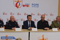 Minister Mariusz Błaszczak o zabezpieczeniu ŚDM: To była dobrze wykonana praca - konferencja prasowa