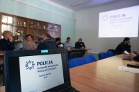 Narada kierownictwa w cieszyńskim garnizonie policji