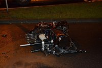 motocykl uszkodzony