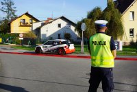 Policjanci zabezpieczali Rajd Śląska
