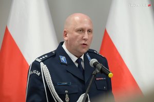 Zastępca Komendanta Wojewódzkiego Policji w Katowicach inspektor Jacek Stelmach